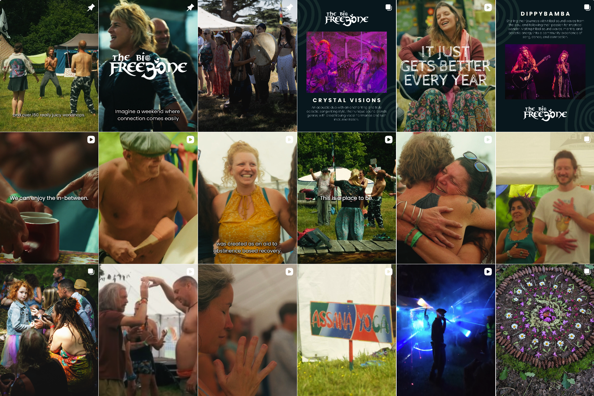 Freezone instagram feed