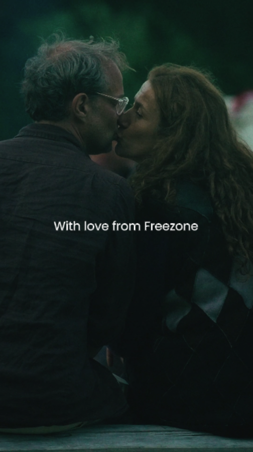 Couples in love at Freezone festival