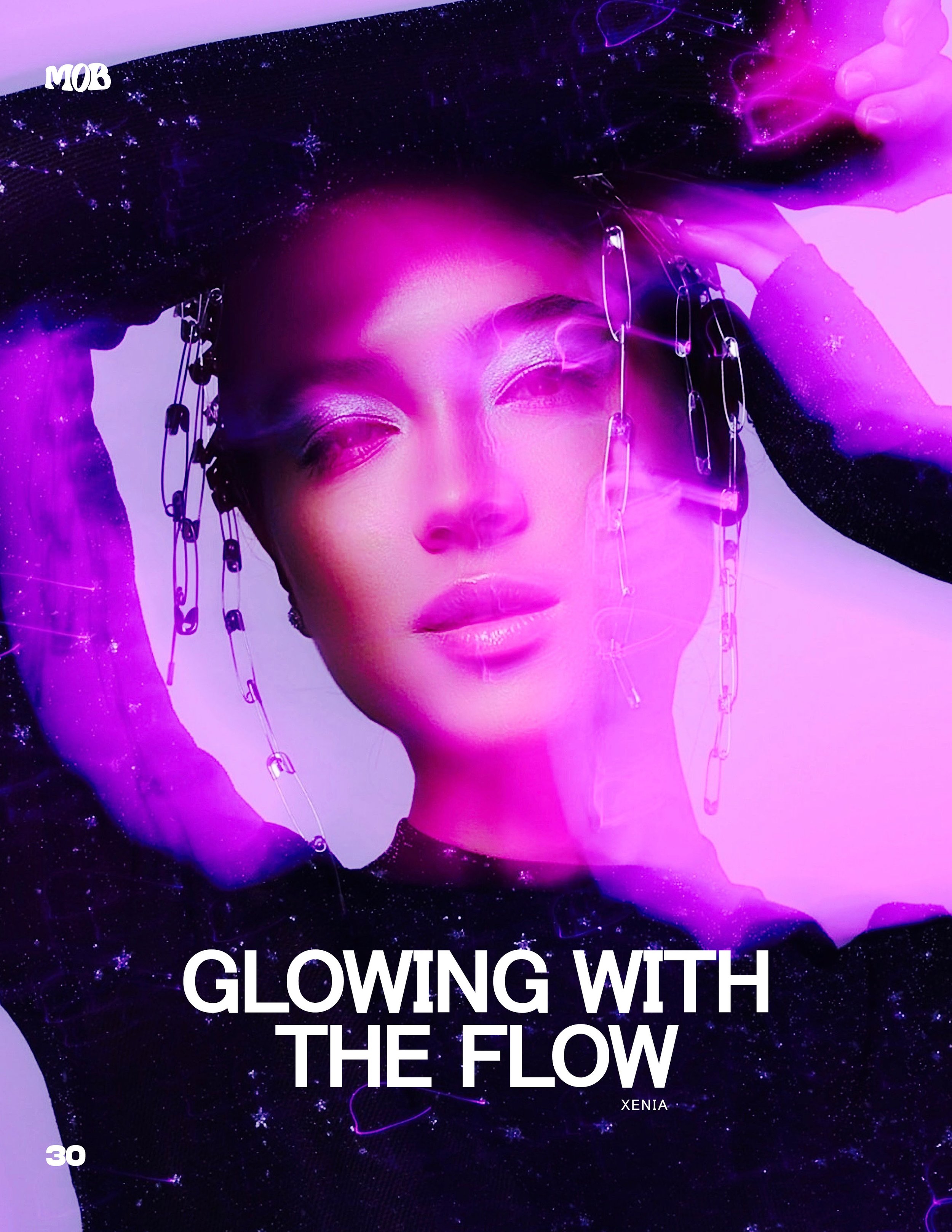 Glowing with the Flow