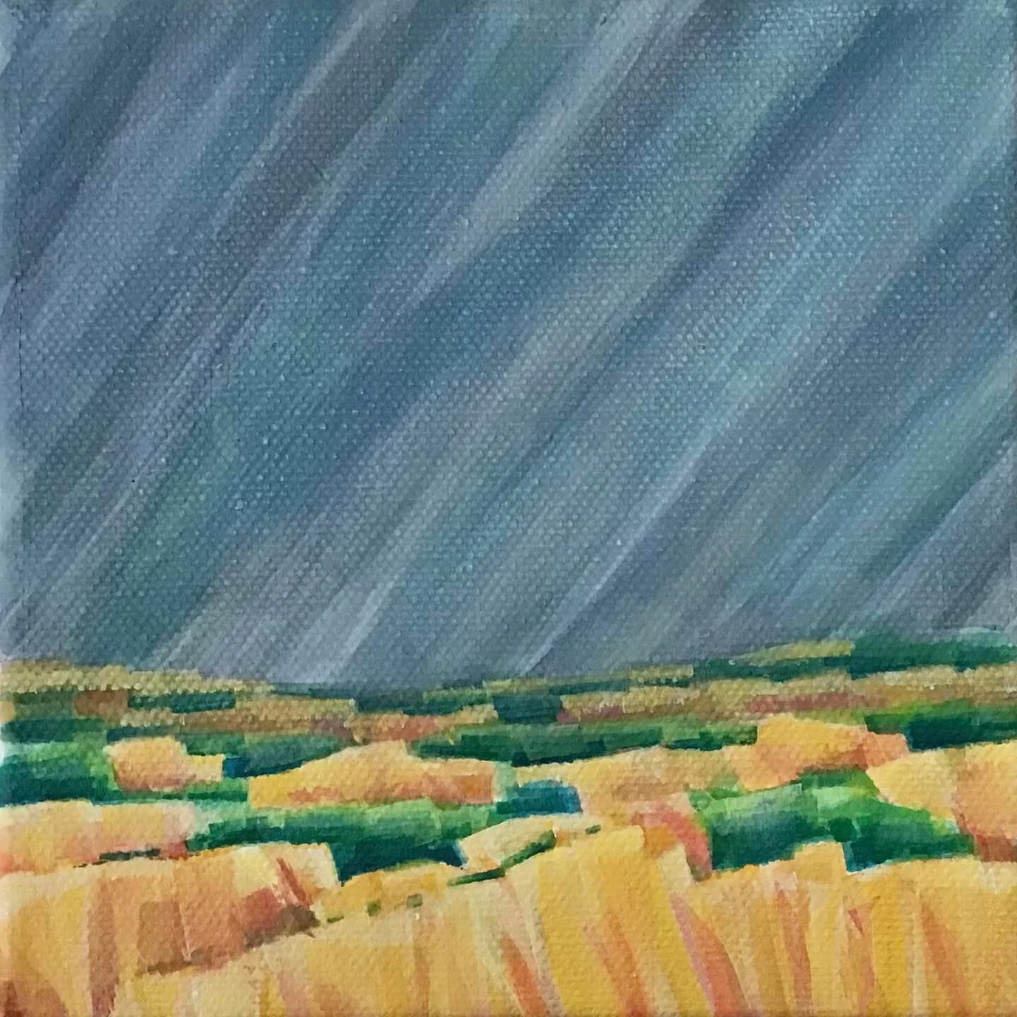 "Paint the seasons" an Acrylic Painting course. Weekly Thursdays, 19th February - 26th March