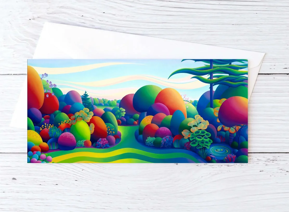 "The Elms" Greeting Card