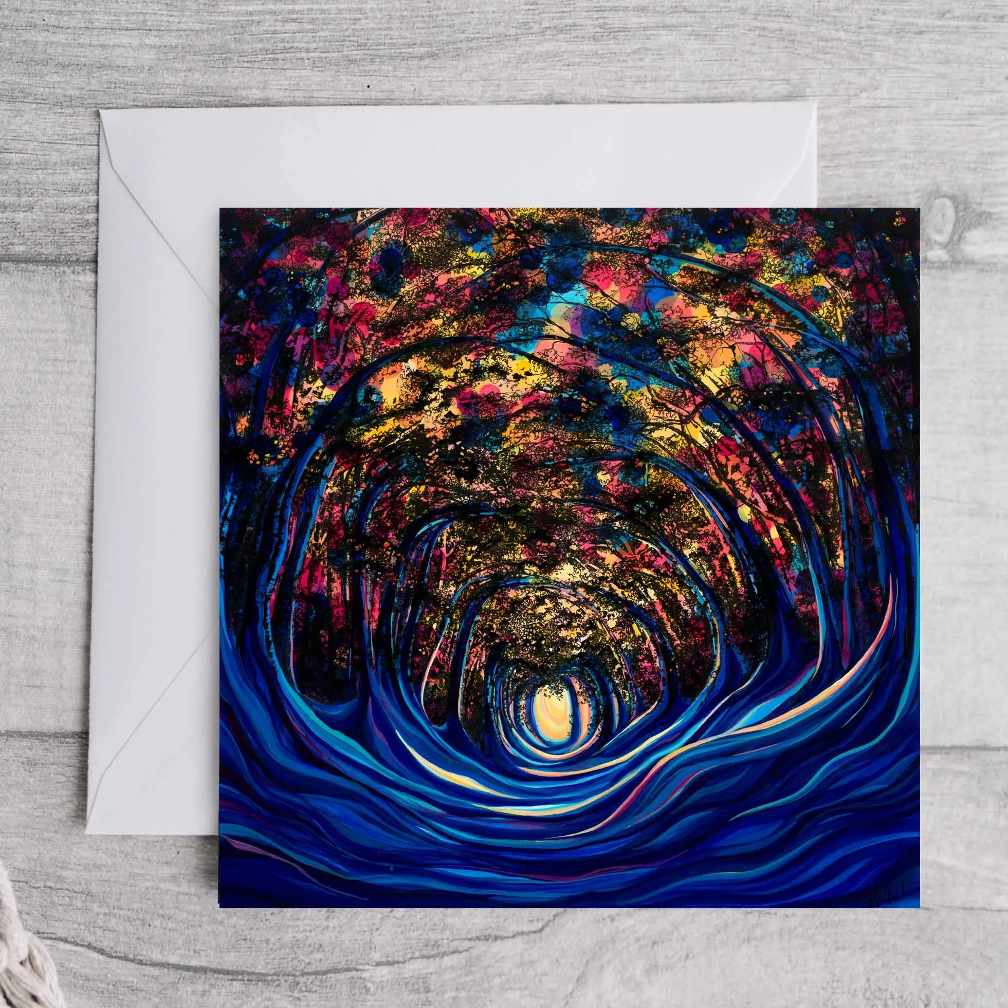 "The Hug" Greeting Card