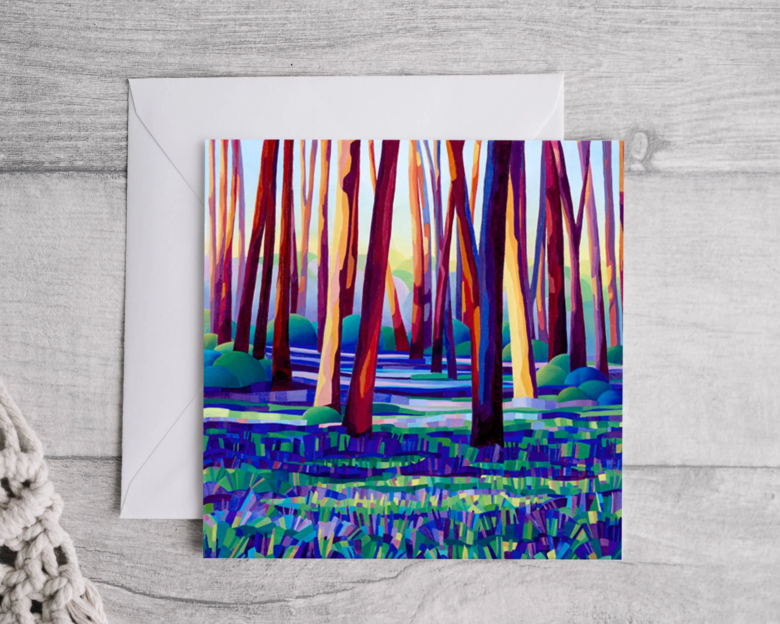 "Bluebell Woods" Greeting Card