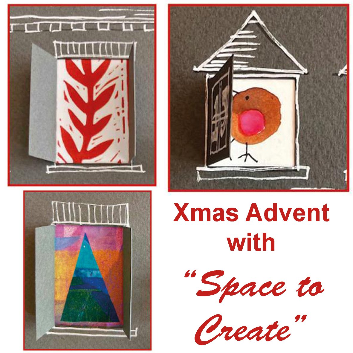 "Advent" - with the "Space to Create" Team. Ashurst, Sunday 29th November