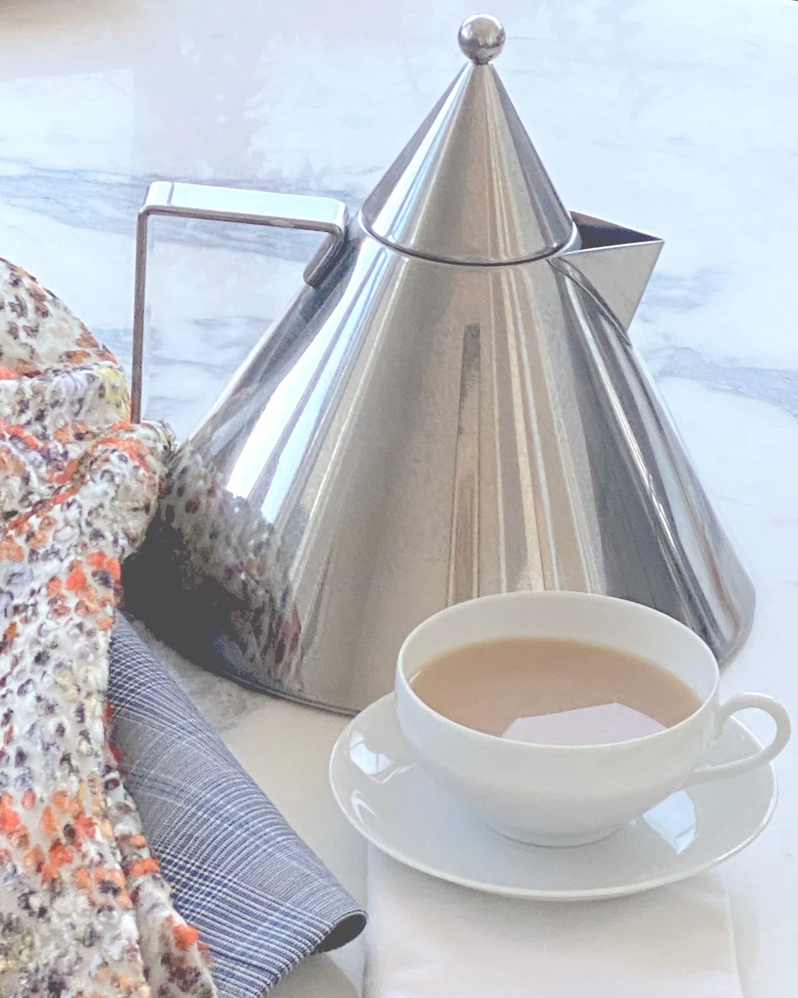 Every great idea begins with a good fabric and a better cup of tea.