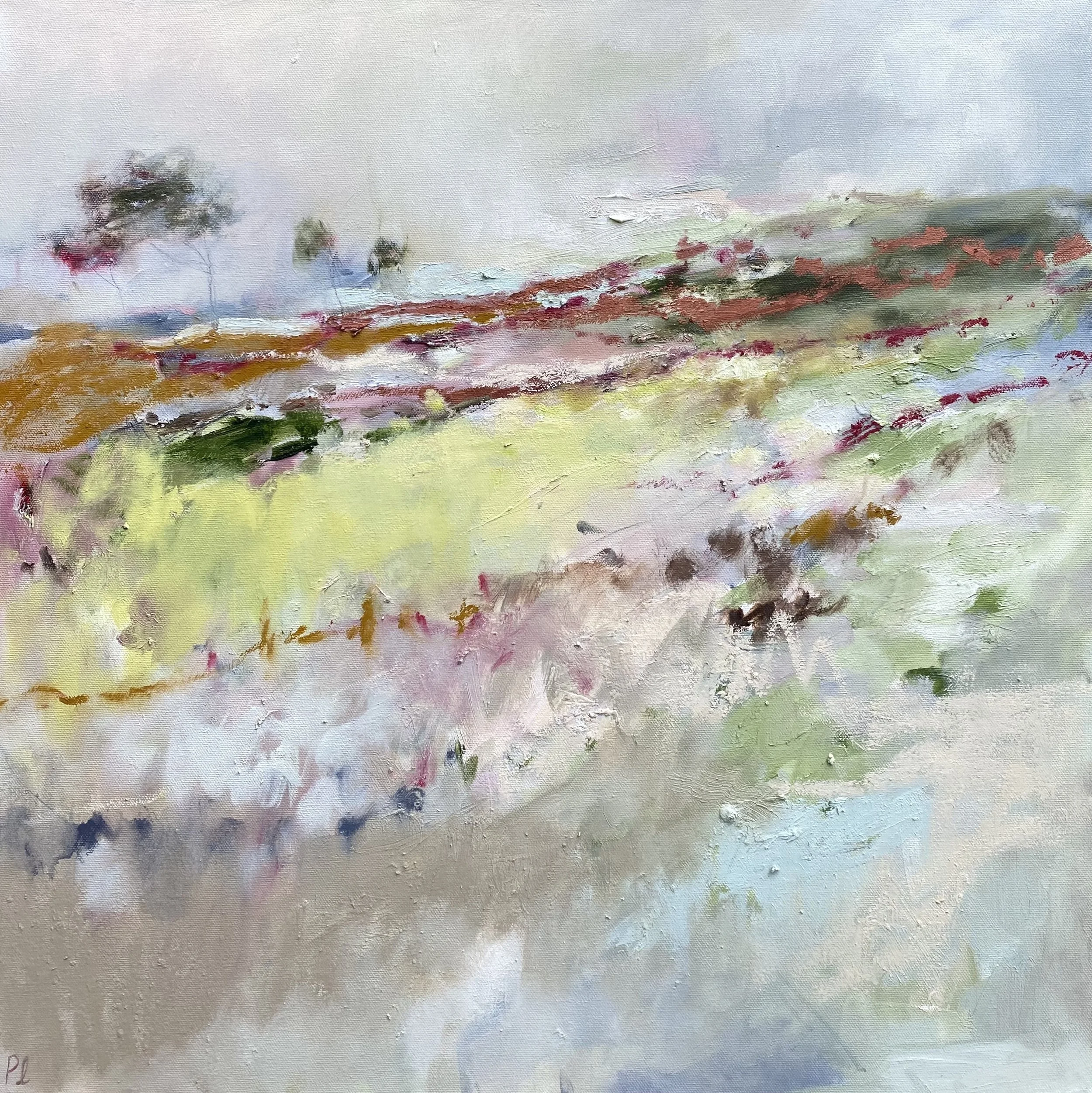 'Windswept' 60 x 60 cm available through Mayne Gallery, Devon SOLD