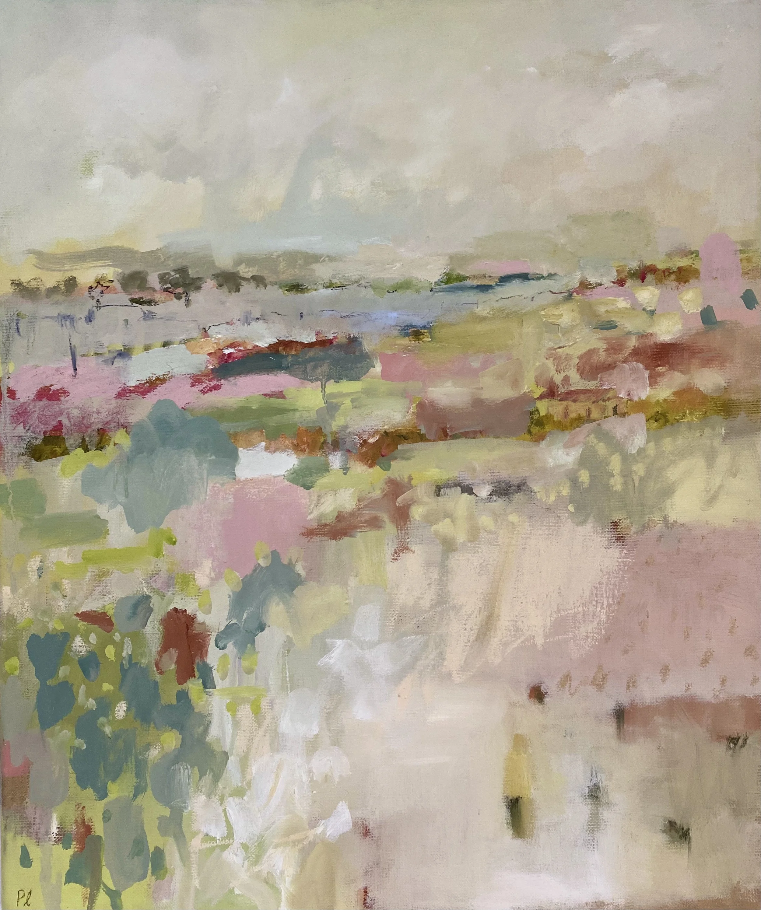 'Dew on the Grass' 60 x 50 cm, coming soon to Mayne Gallery