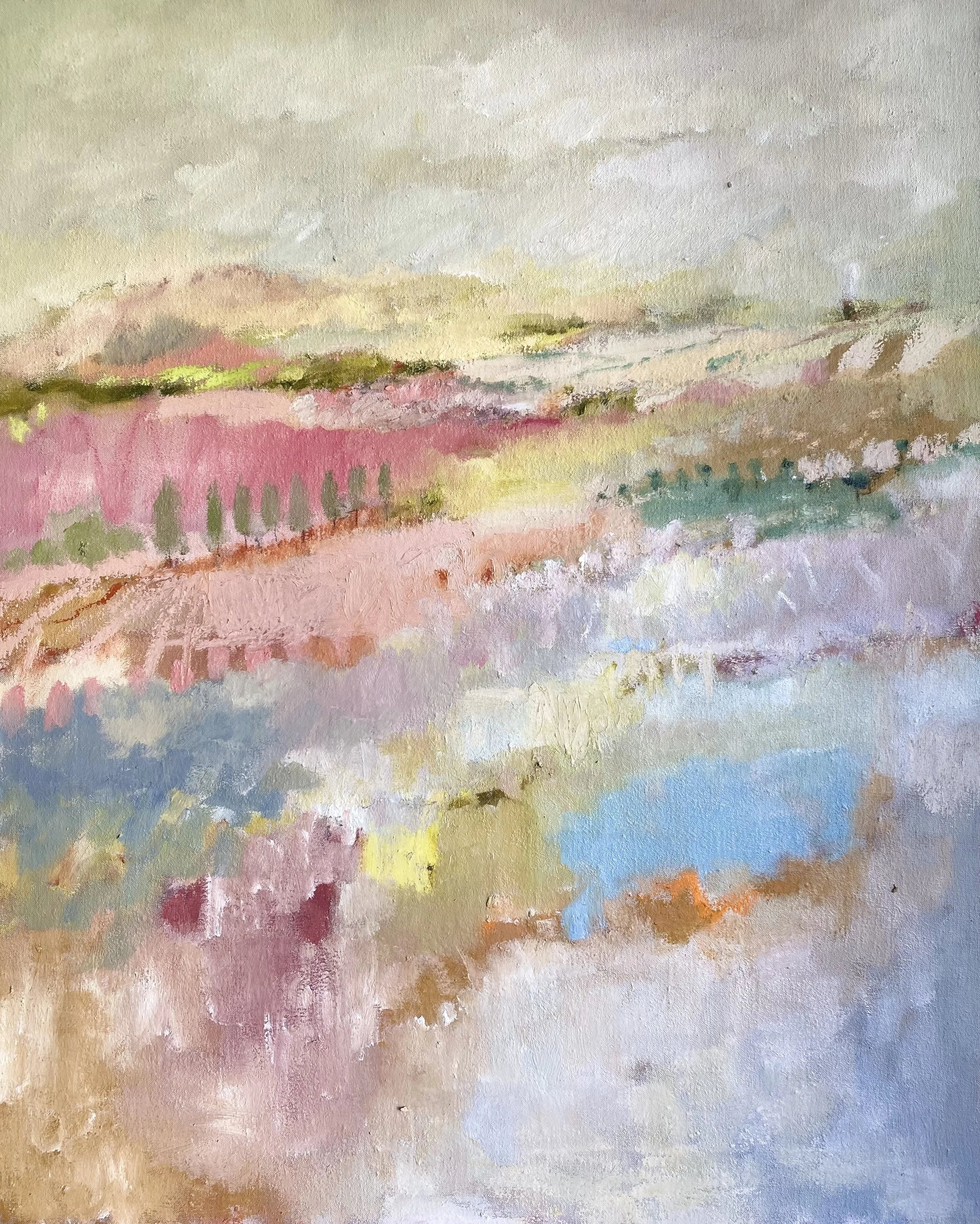 'Tread Softly' 76 x 61 cm, available through The White Gallery, (Cotswolds)