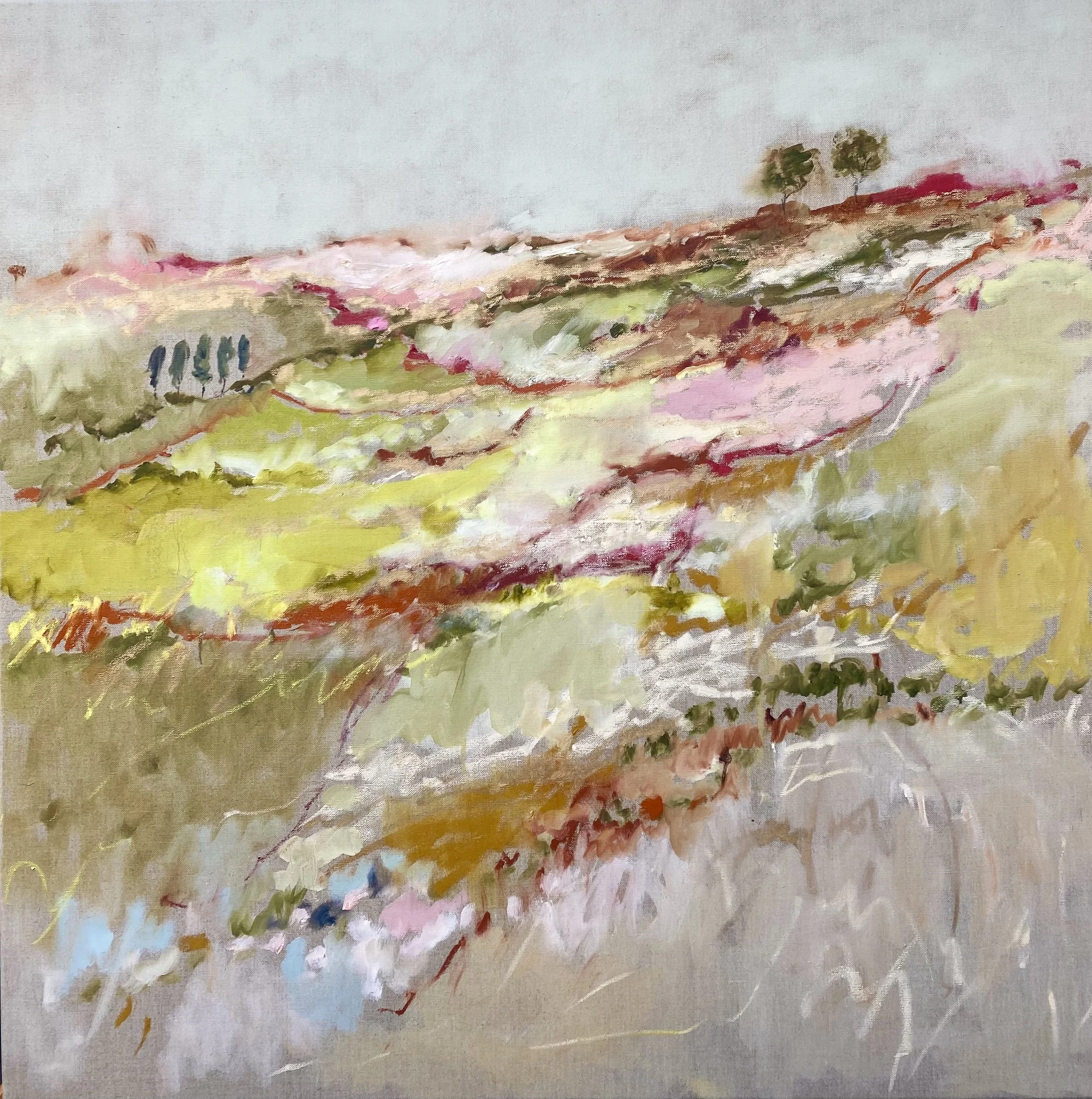 'Heatwave' 100 x 100 cm, available via Emily Hadley SOLD