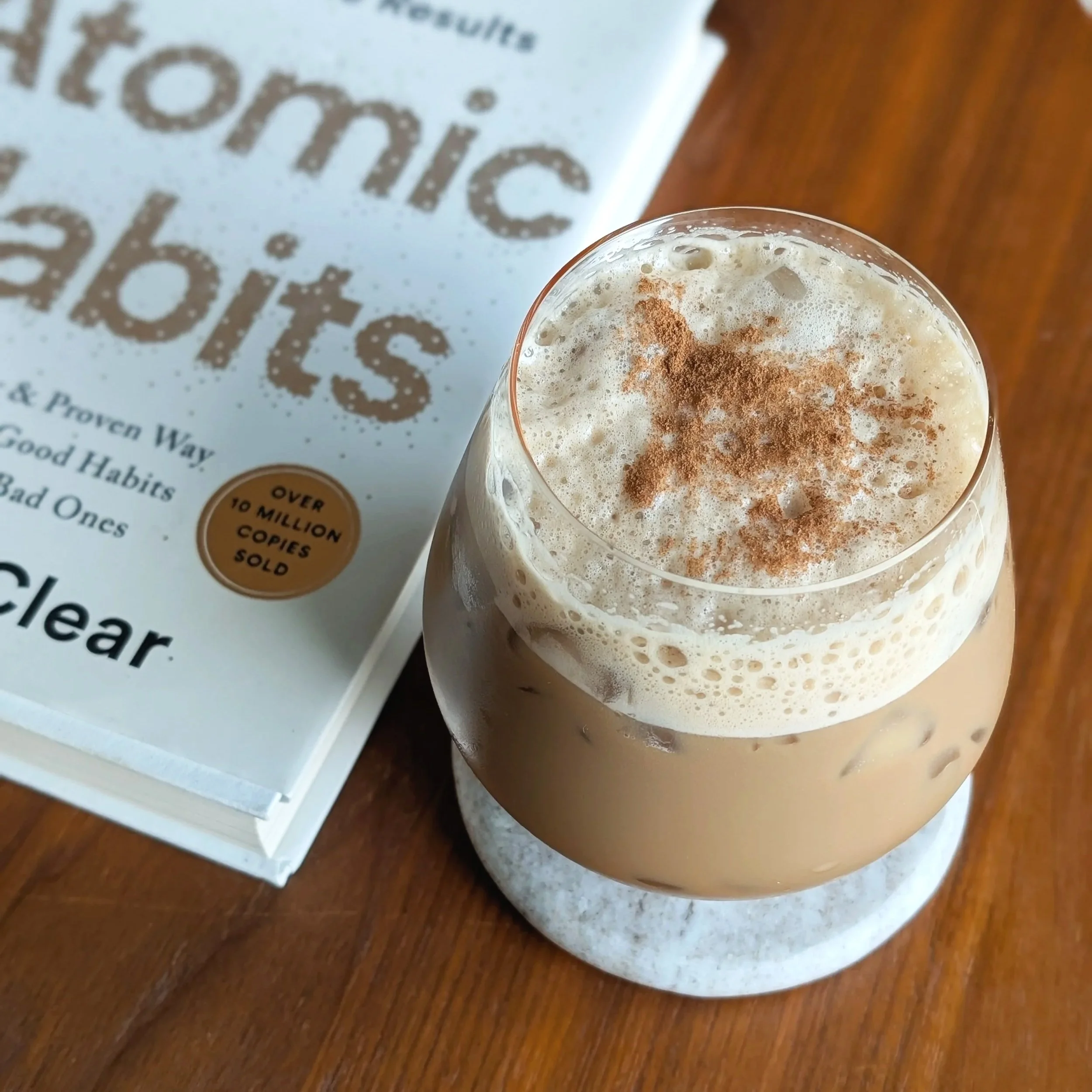 Maple Brown Sugar Shaken Iced Coffee