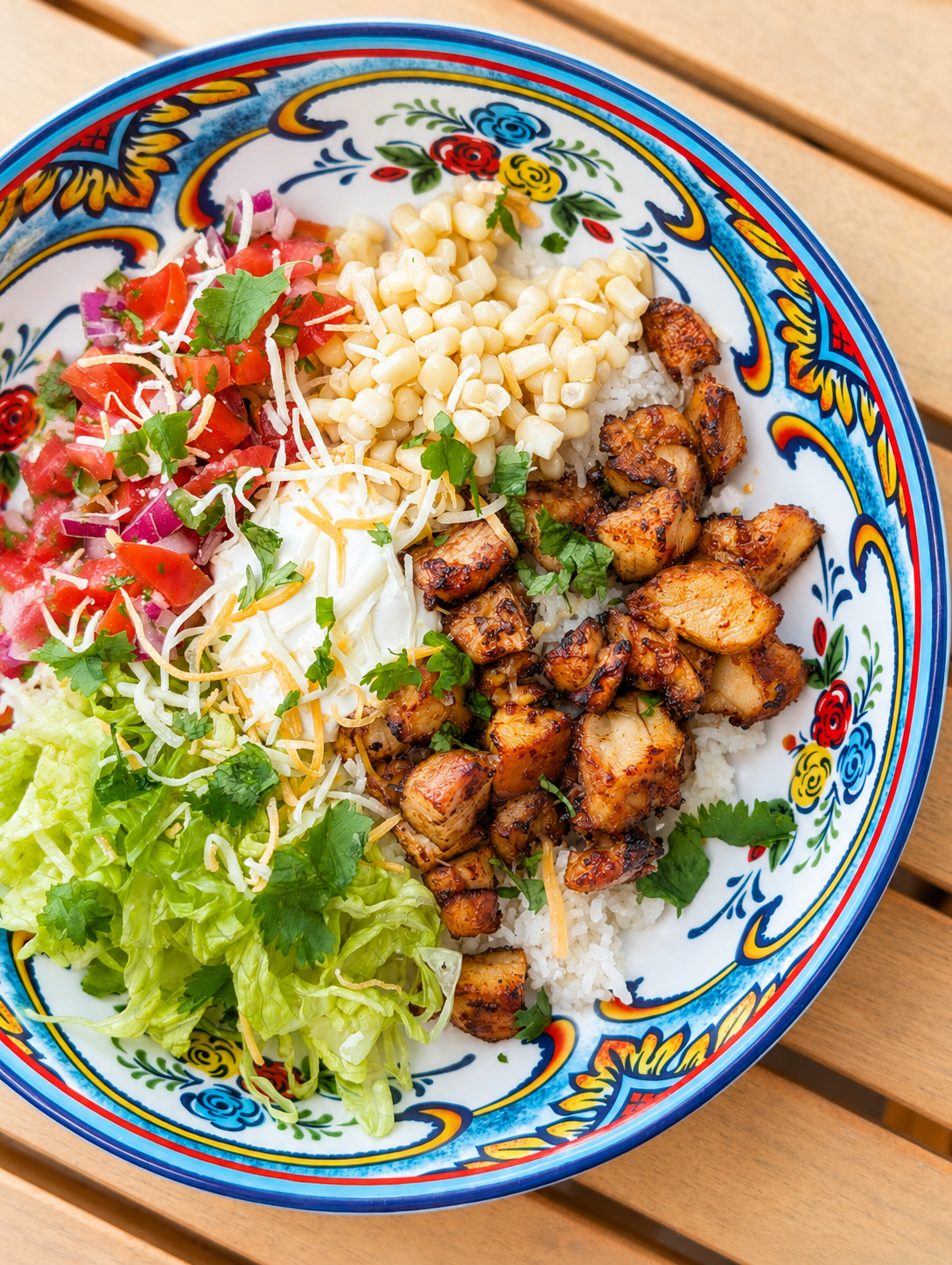 Hot Honey Chipotle Chicken Bowls