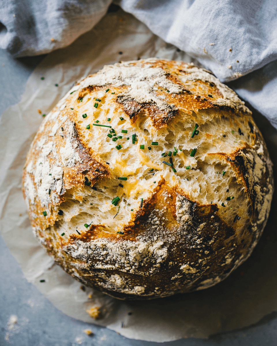 Cheddar &amp; Chive Irish Soda Bread