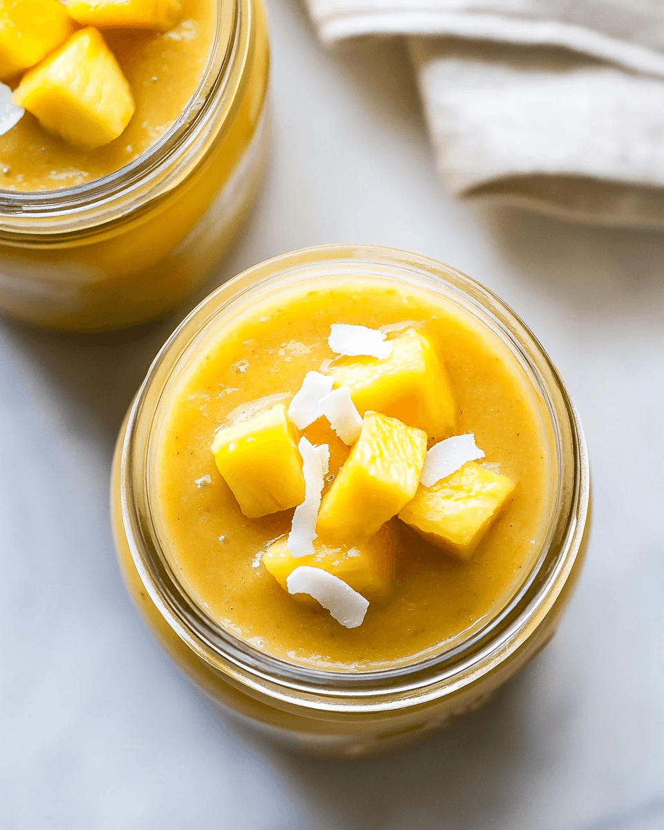 Tropical Smoothie Jars