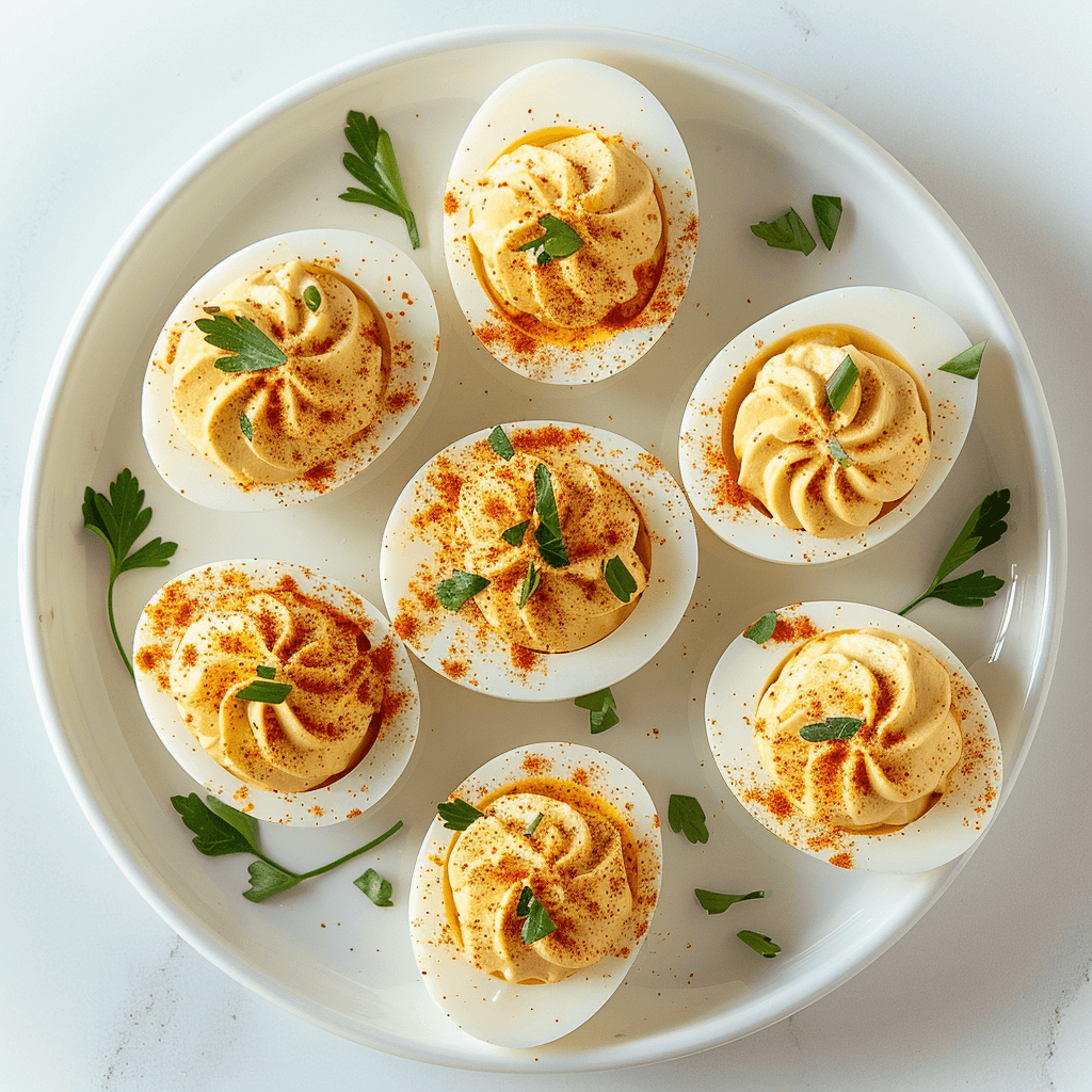 Zesty Jalapeño Deviled Eggs