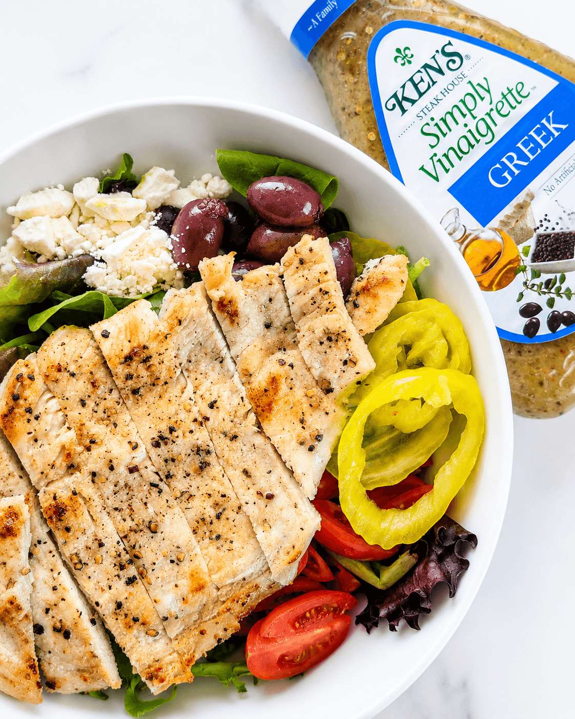 Grilled Chicken Mediterranean Salad