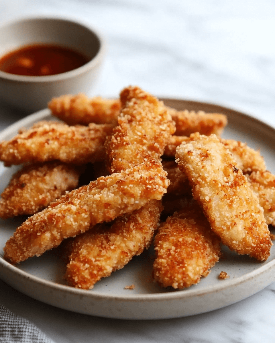 Crispy Thai Chili Air Fryer Chicken Tenders