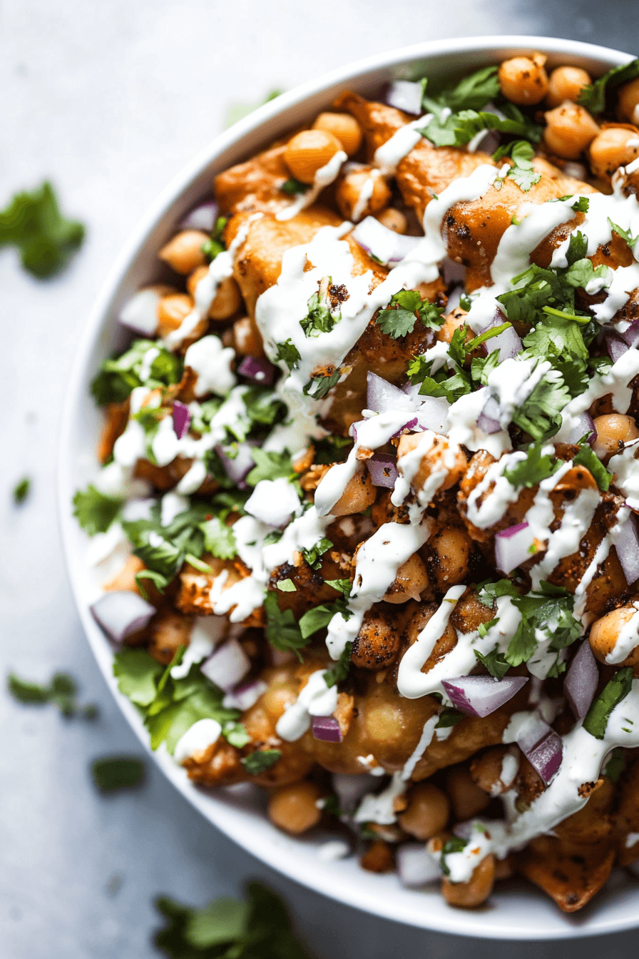 Trader Joe’s Chicken Tikka Samosa Chaat