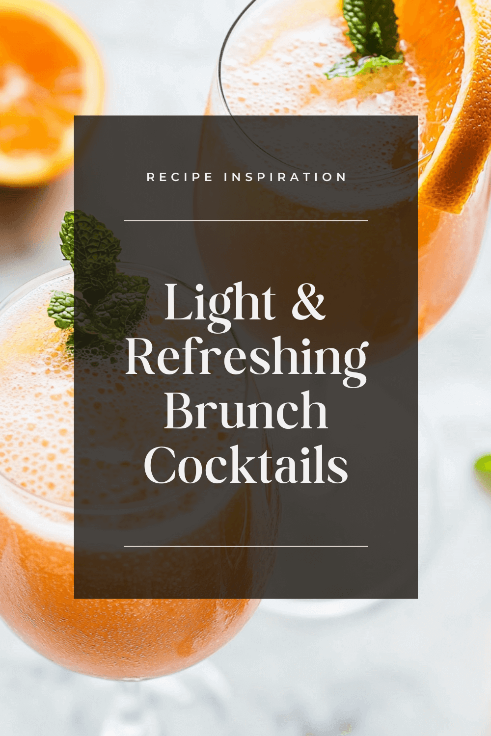Light &amp; Refreshing Brunch Cocktails for Spring and Summer