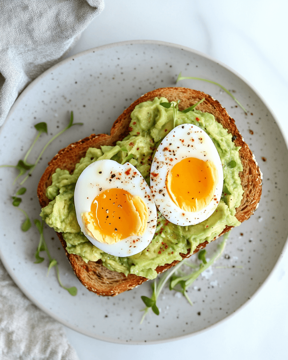 Eggscellent Avocado Toast