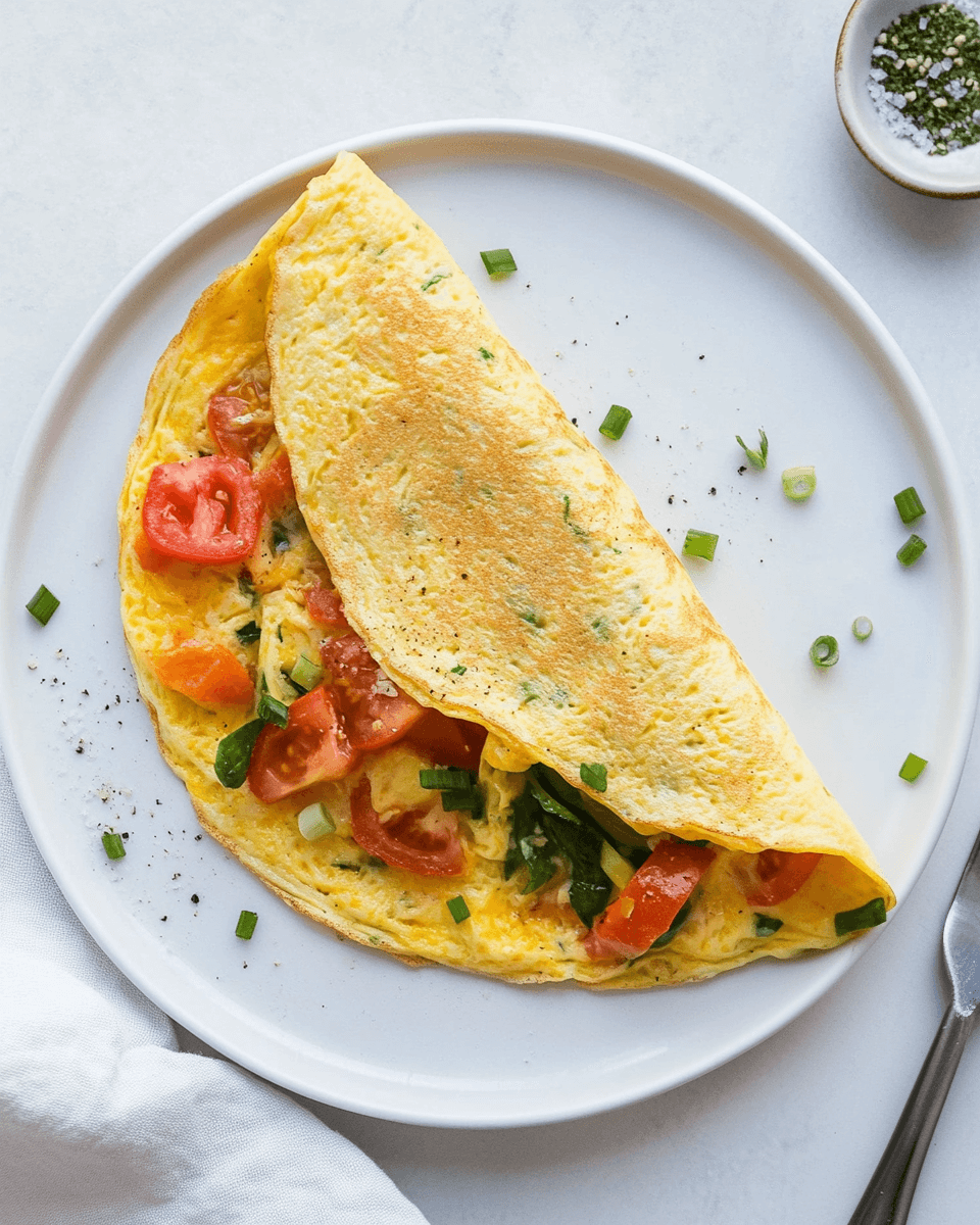 Rainbow Harvest Omelette