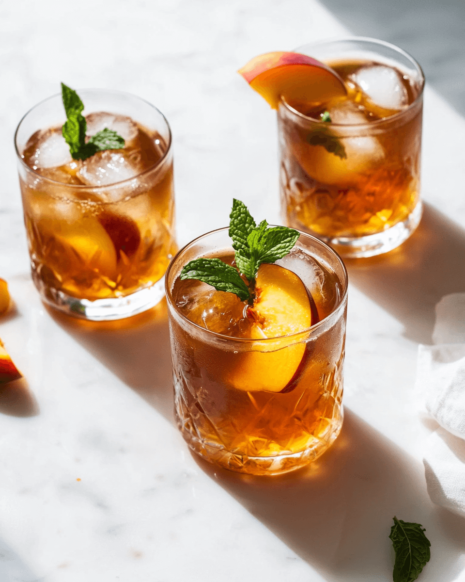 Southern Belle Sweet Tea Cocktail