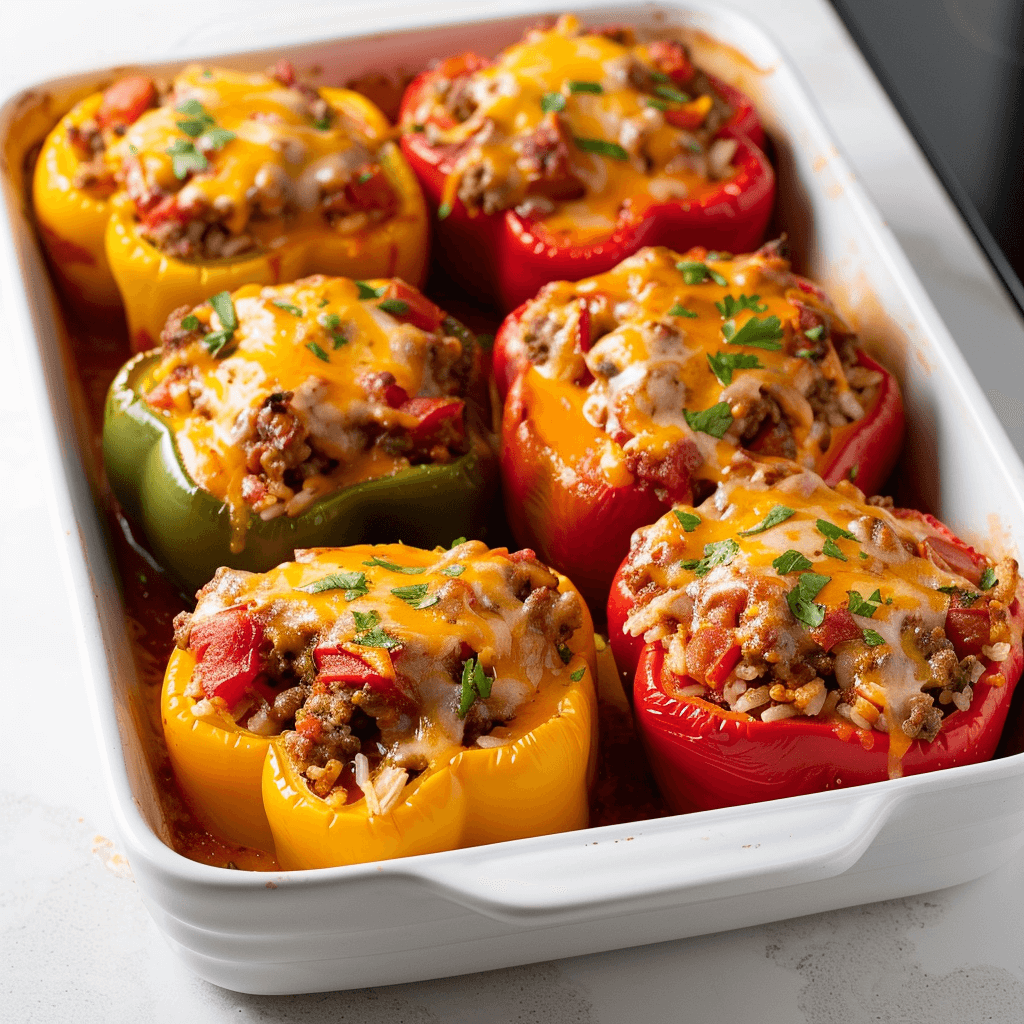 Classic Stuffed Bell Peppers