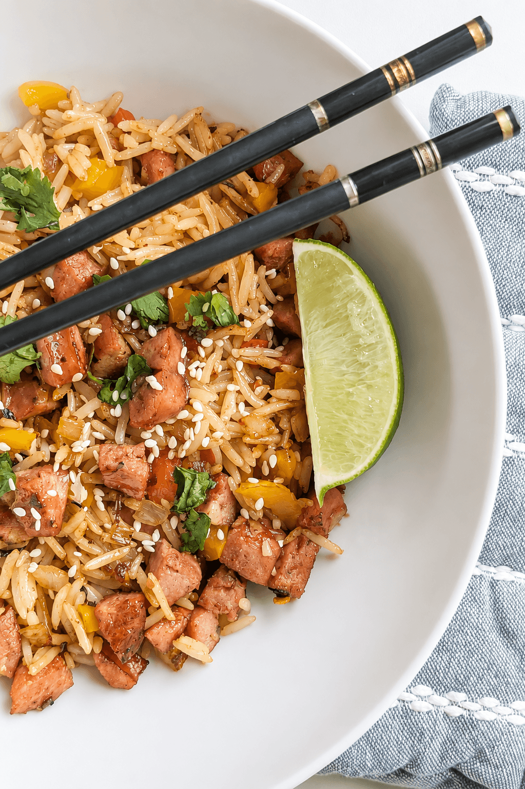 Chili Crisp Sausage Fried Rice