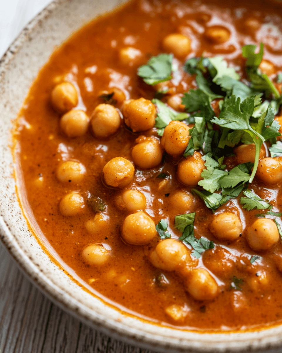 Cozy Weeknight Chana Masala