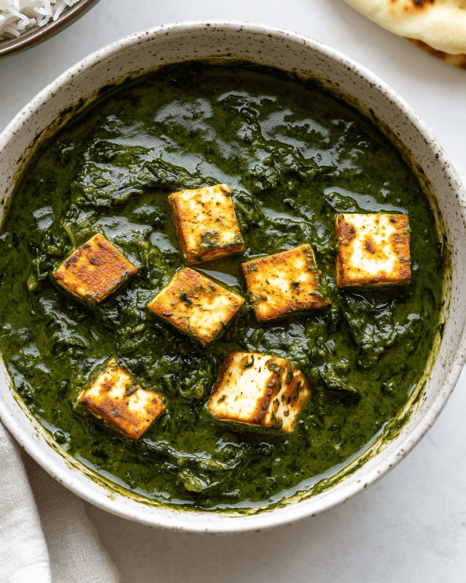 Creamy Homestyle Palak Paneer