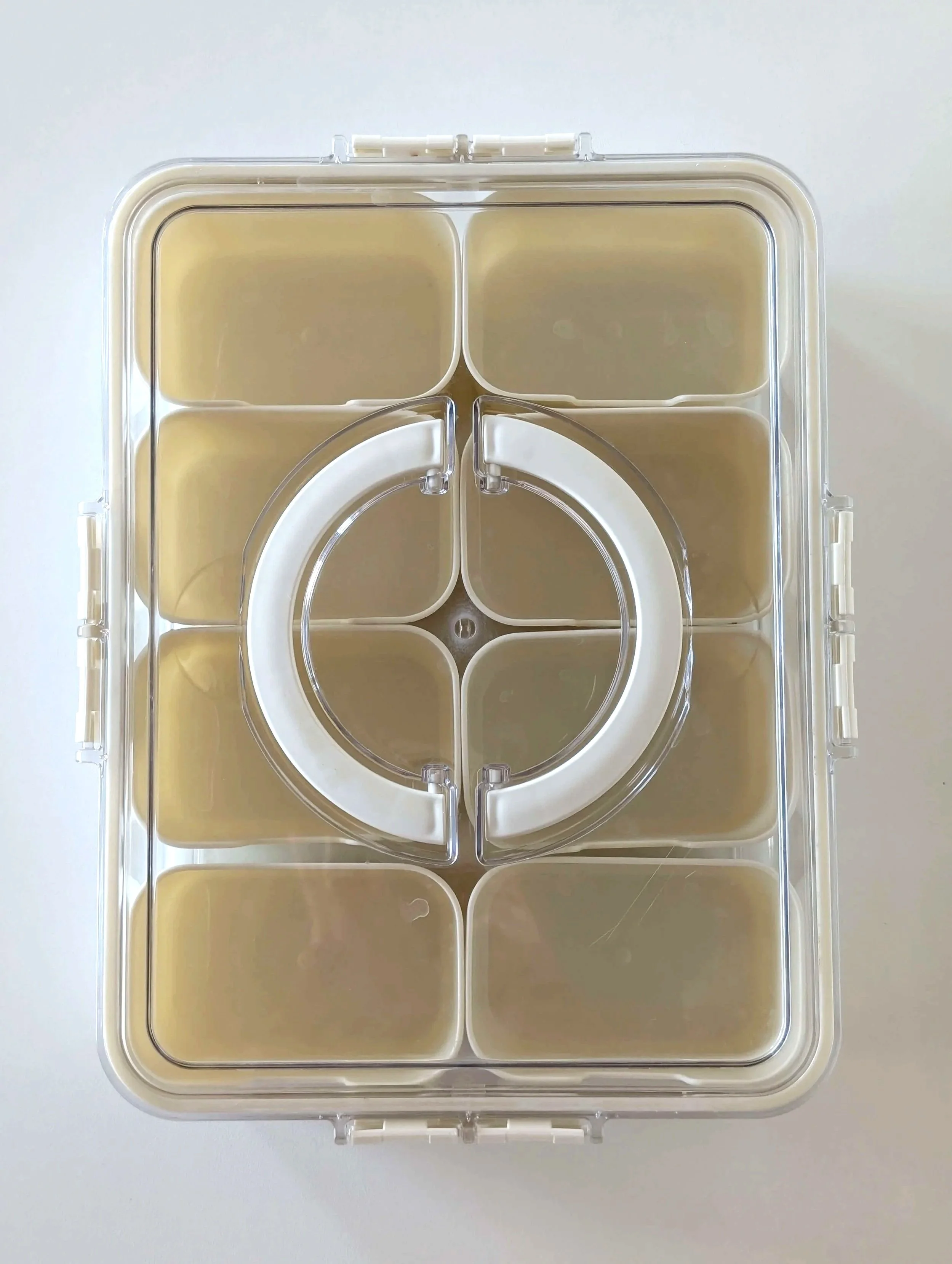 Snackle Box Charcuterie Container (8 Compartment)