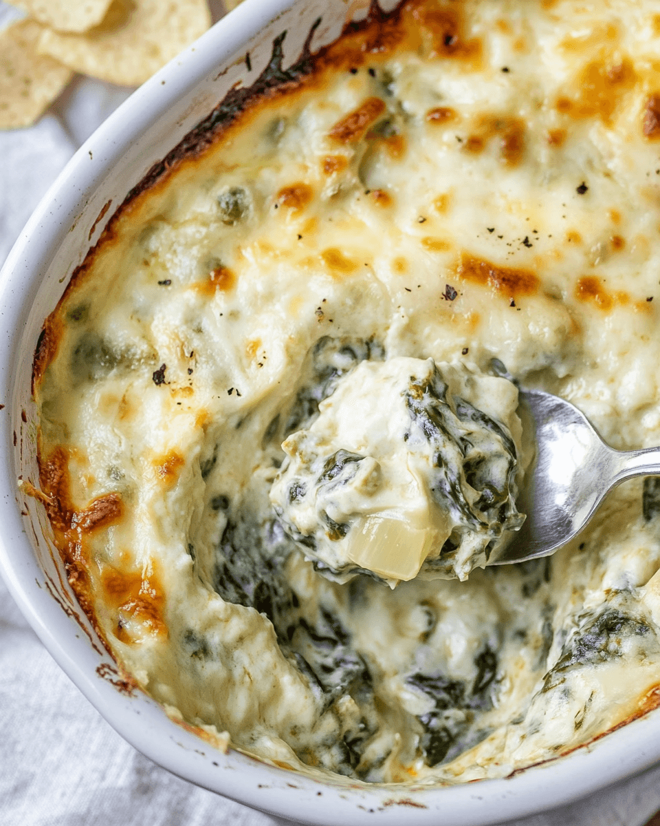 Baked Spinach &amp; Artichoke Dip