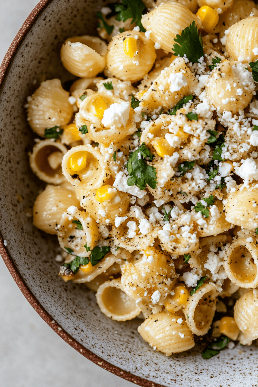 Mexican Street Corn Pasta Salad