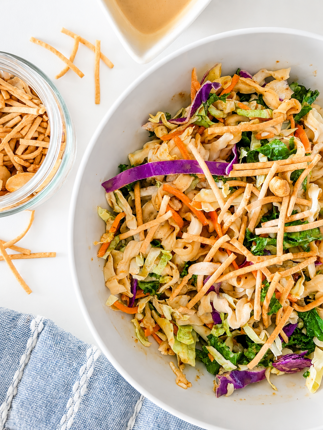 Trader Joe’s Squiggly Noodle Miso Crunch Salad