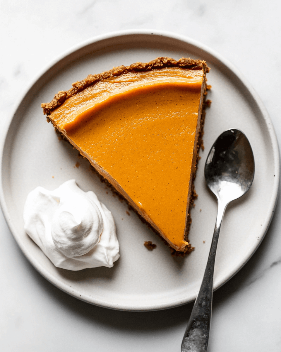 Pumpkin Cheesecake with Gingersnap Crust