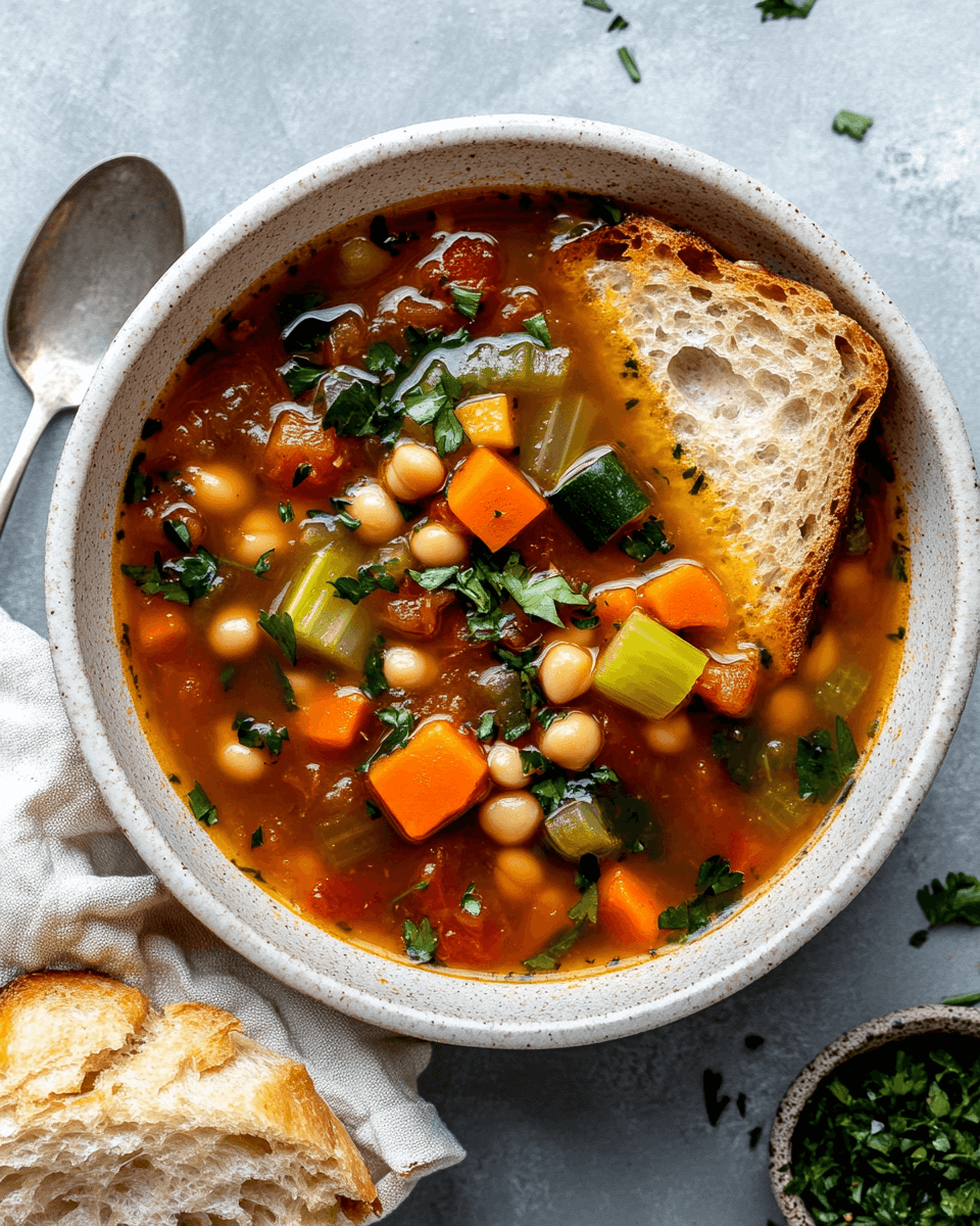 Hearty Vegetable and Bean Soup