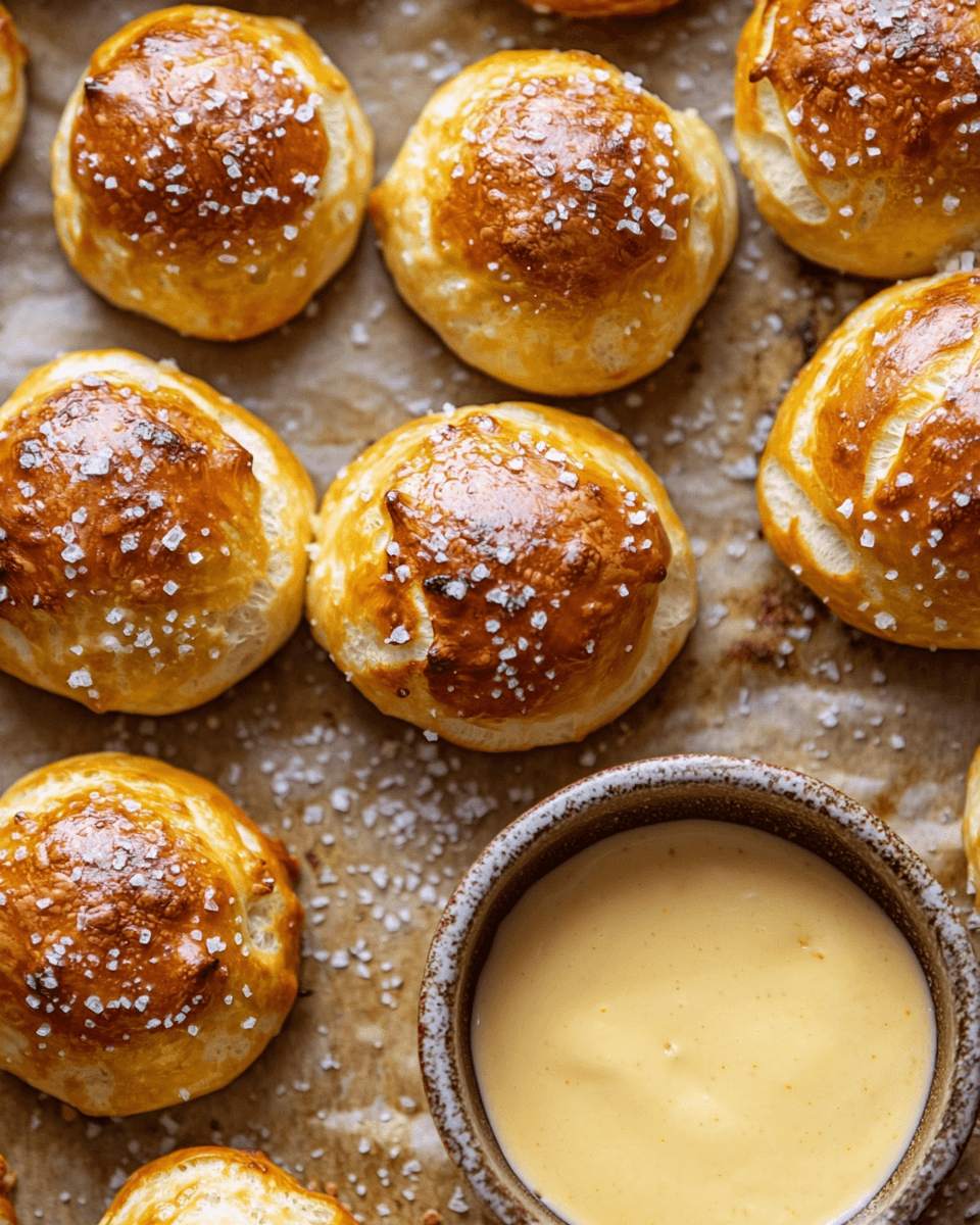 Easy Pizza Dough Pretzel Bites