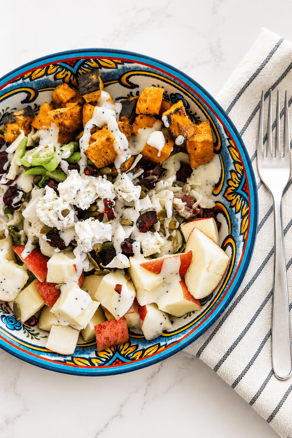 Smoky Sweet Potato Harvest Salad