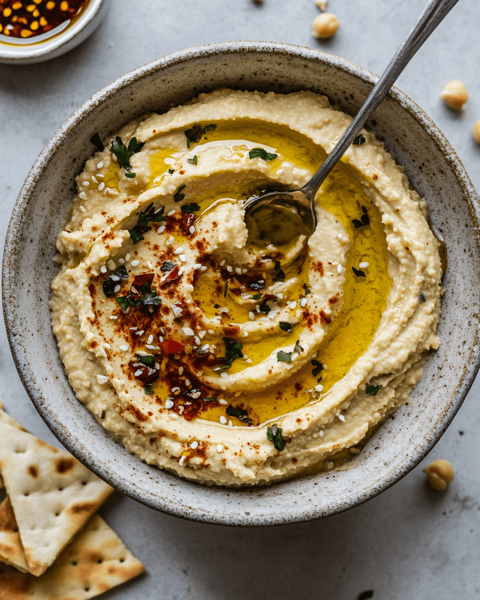 Hot Honey Hummus