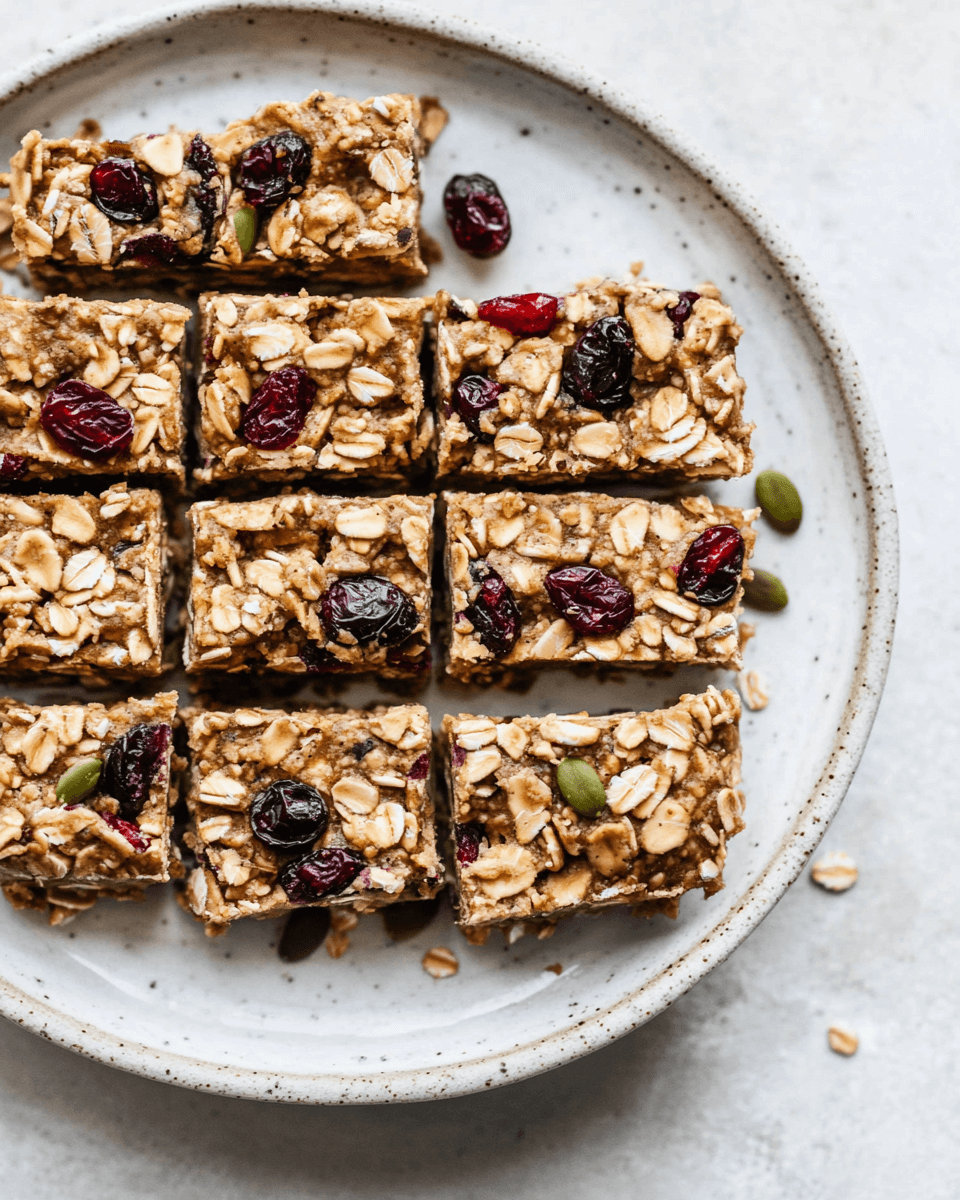 Peanut Butter Chocolate Chunk Granola Bars