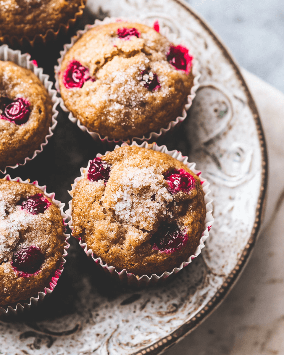 Cranberry Orange Spice Muffins