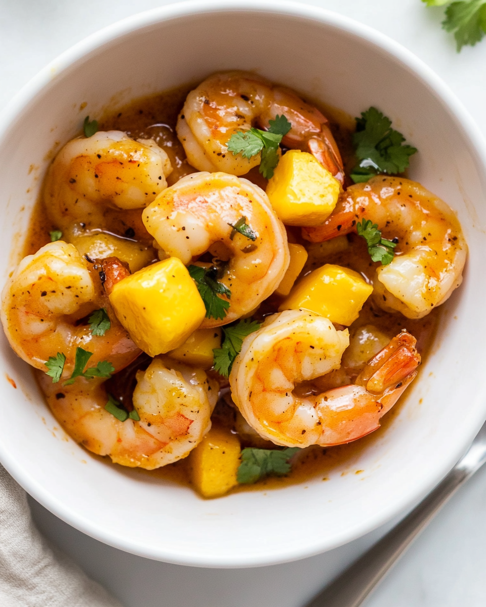 Spicy Mango Tango Shrimp