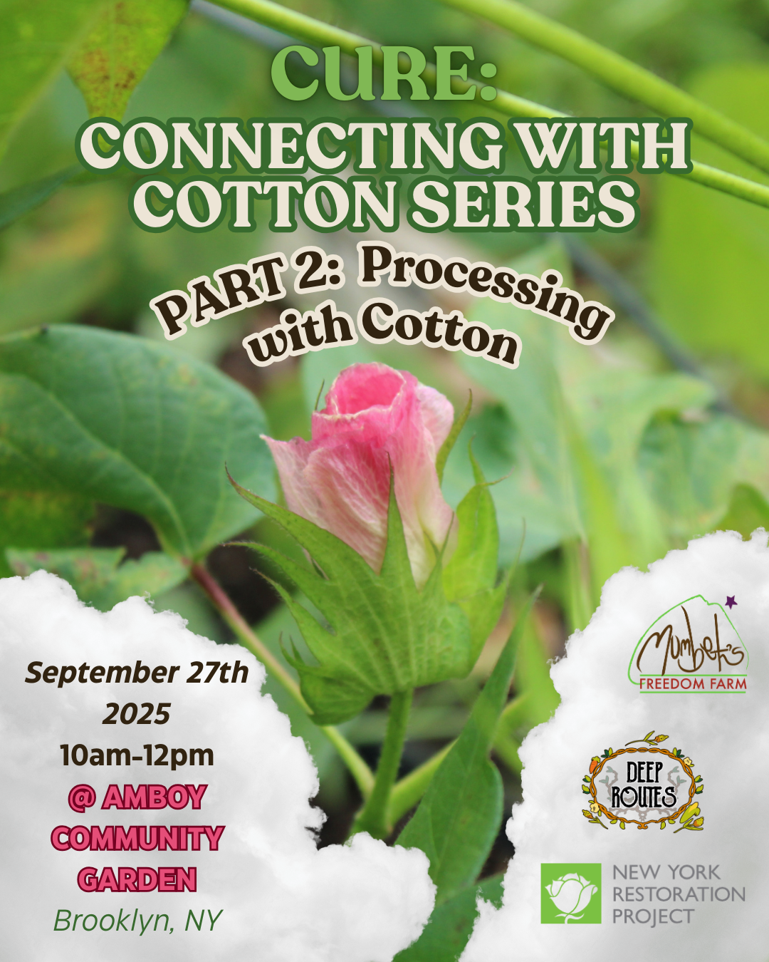 CURE: Processing with Cotton
