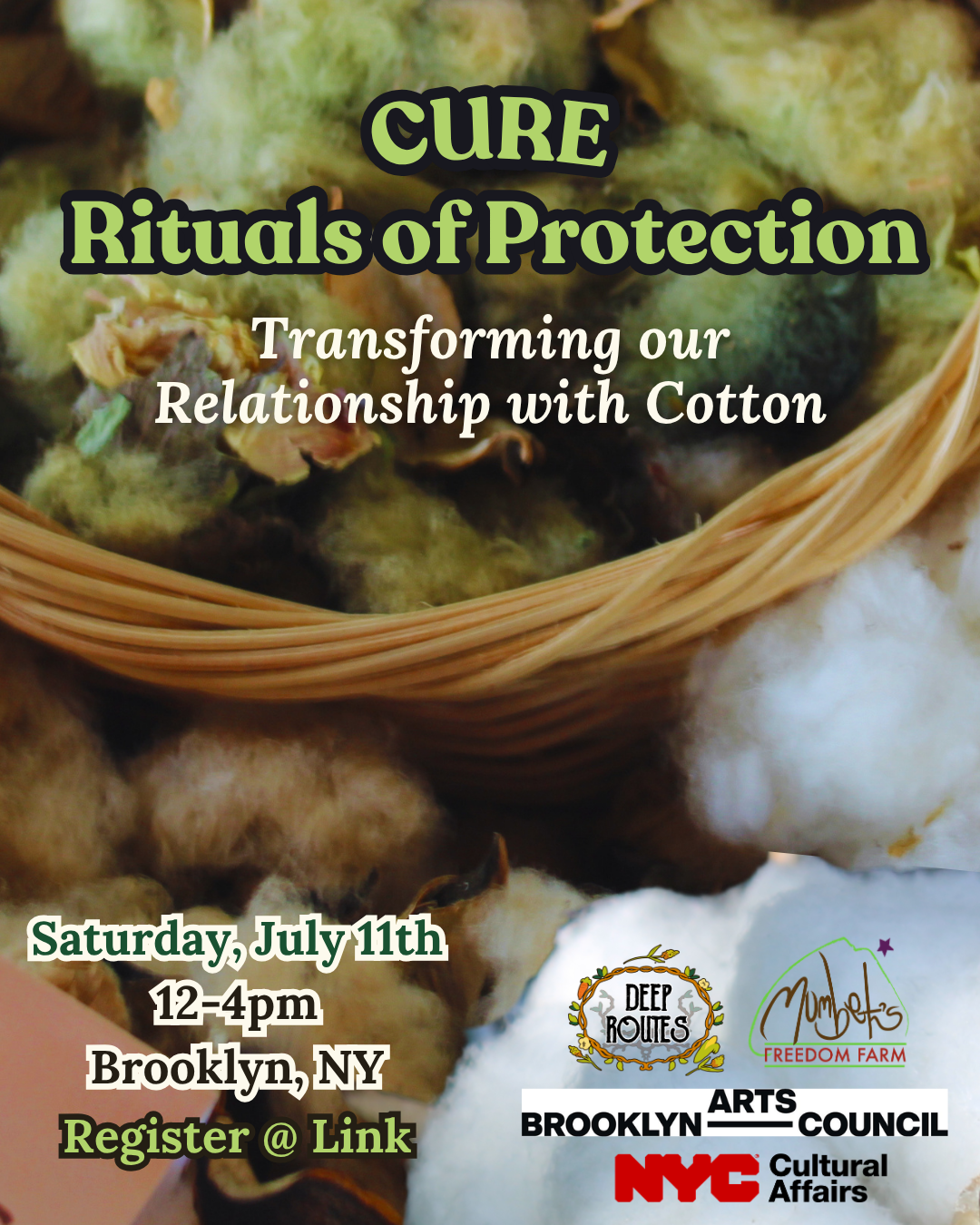 CURE: Rituals of Protection - Pt. 2 Rituals of Cotton Transformations