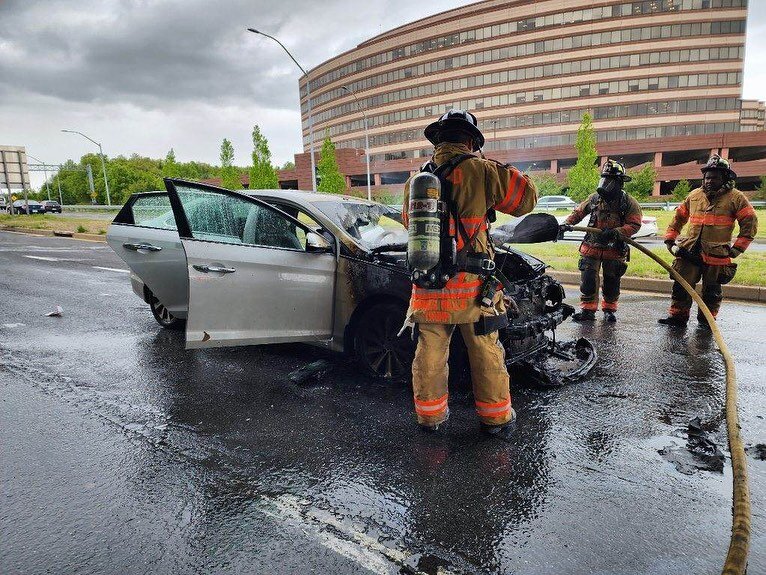 05/02/2023

31-23 Vehicle Fire

Around 16:15 E312 was alerted for the vehicle fire at the intersection of Owings Mills Blvd. &amp; Red Run Blvd. 
E312 arrived with a single vehicle engine compartment fire. The fire was quickly extinguished by the cre