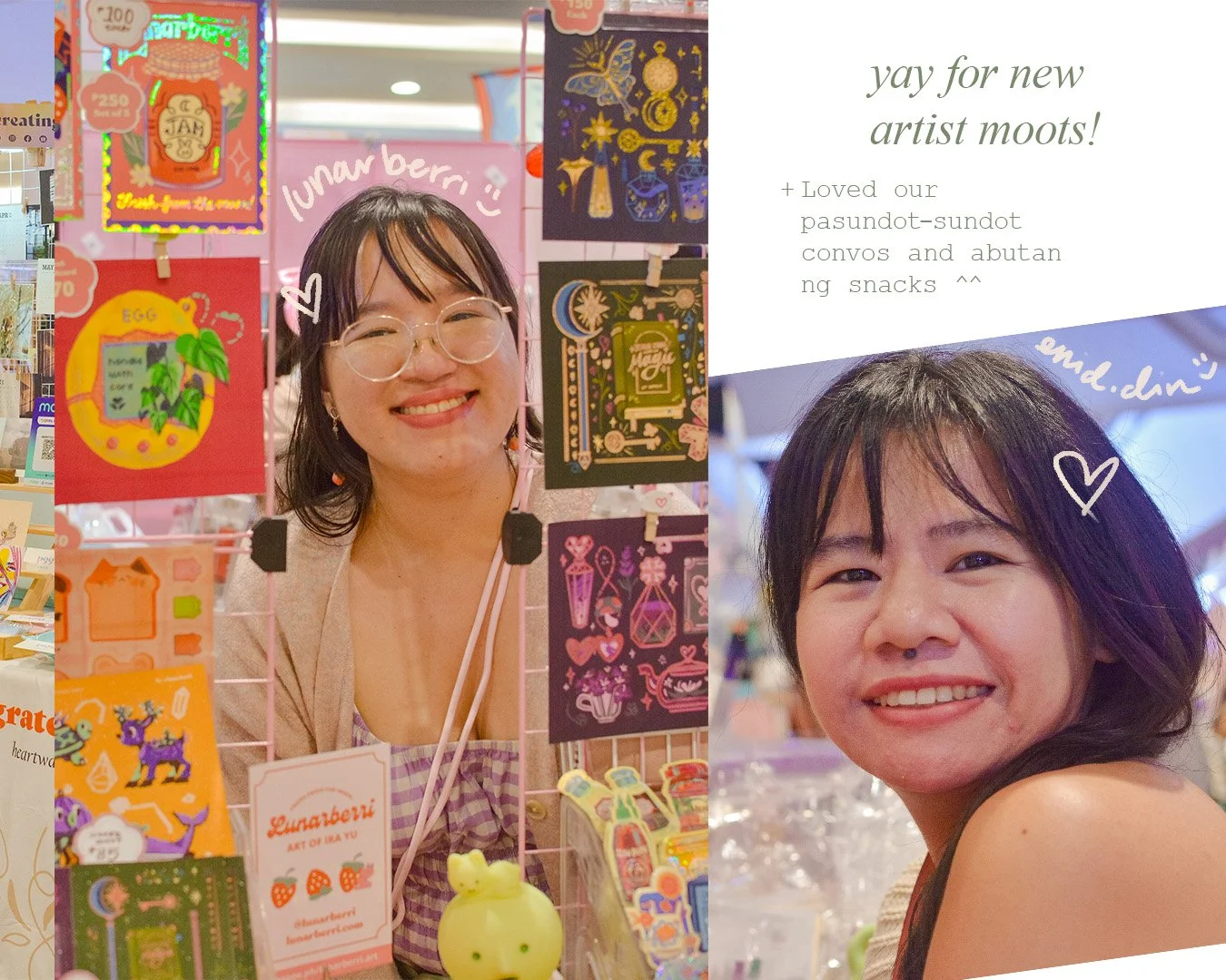 6 lunarberri and enid din at komiket as cloudyberri.jpg
