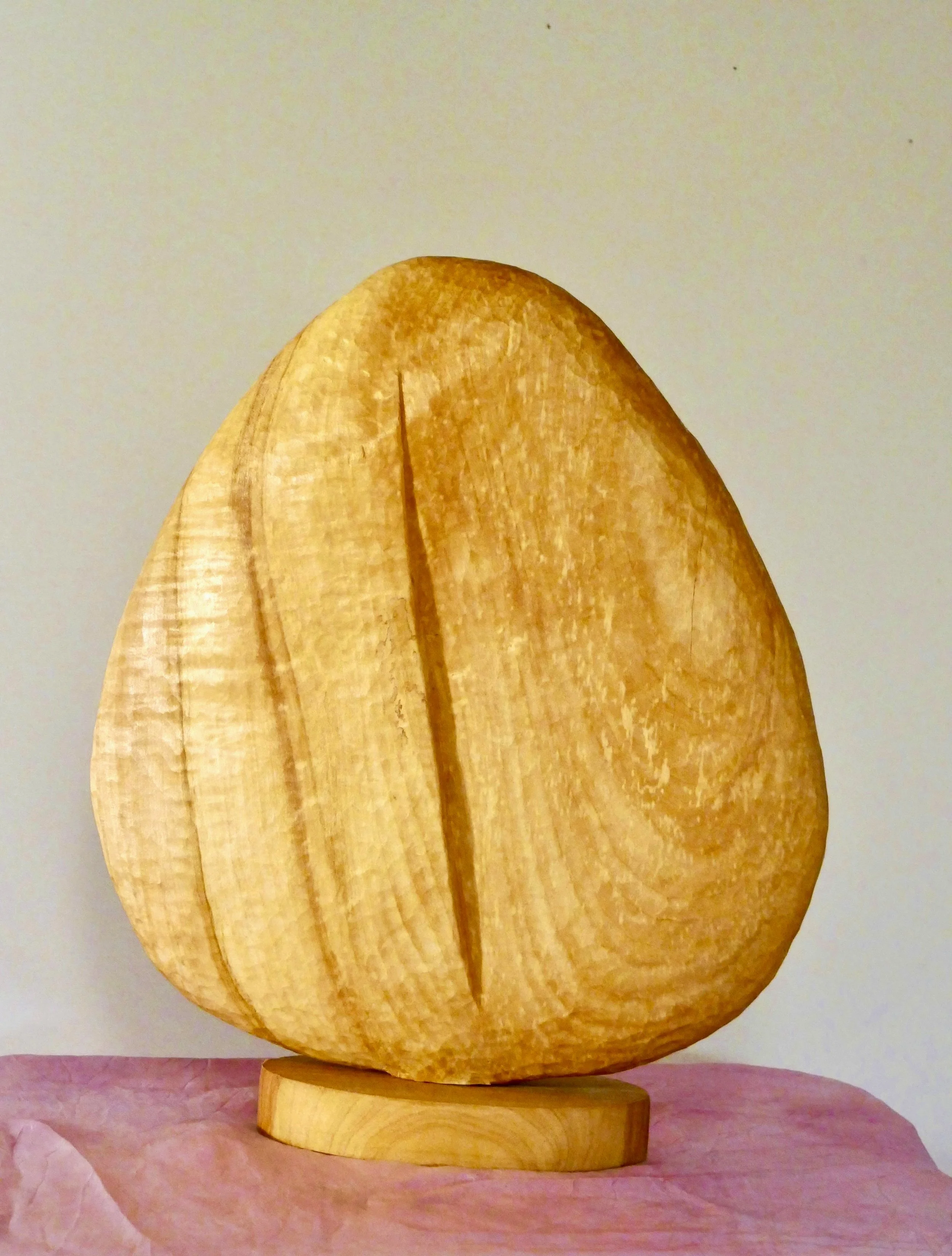 SEED FORM, 2023
Wood, English Lime
Height 30cm, Width 28cm, Depth 7cm