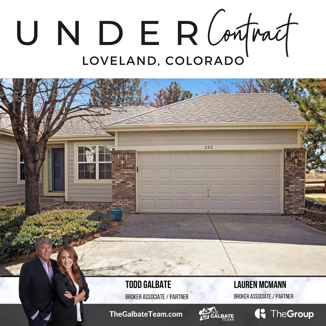 Congratulations to our Buyer who snagged this awesome home for an incredible deal! When you move quickly + have great communication with the listing agent, great things happen! 

#undercontract #pending 
#movetofortcollins #movetocolorado  #fortcolli