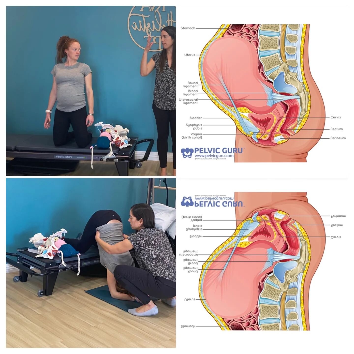 Did you know that you can use position, gravity and body work to optimize your baby&rsquo;s position?  Here at @rvaholisticpt we offer breech body balancing sessions starting at 28 weeks and in our sessions show you positions and use of gravity as we
