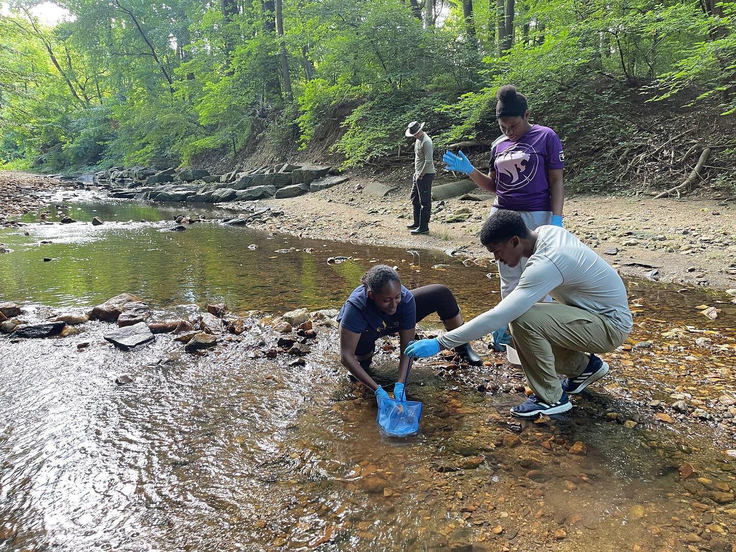It&rsquo;s week 3 of the Rock Creek Conservation Corps (RC3) - here&rsquo;s a quick check in on what the crews have been up to:&nbsp;
🔎Macroinvertebrate surveys and stream assessments&nbsp;
💪 Invasive removals
🧠Learning about green infrastructure 