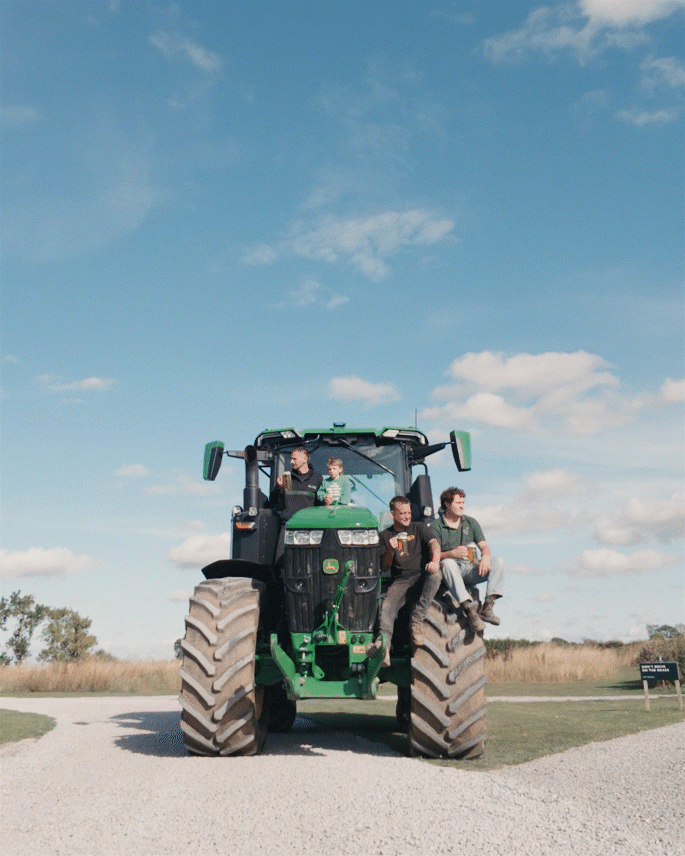 Hawkstone Tractor Jump Clarksons Farm